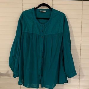 Anthropologie button shirt